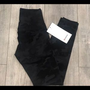 Lululemon camo align leggings incognito grey